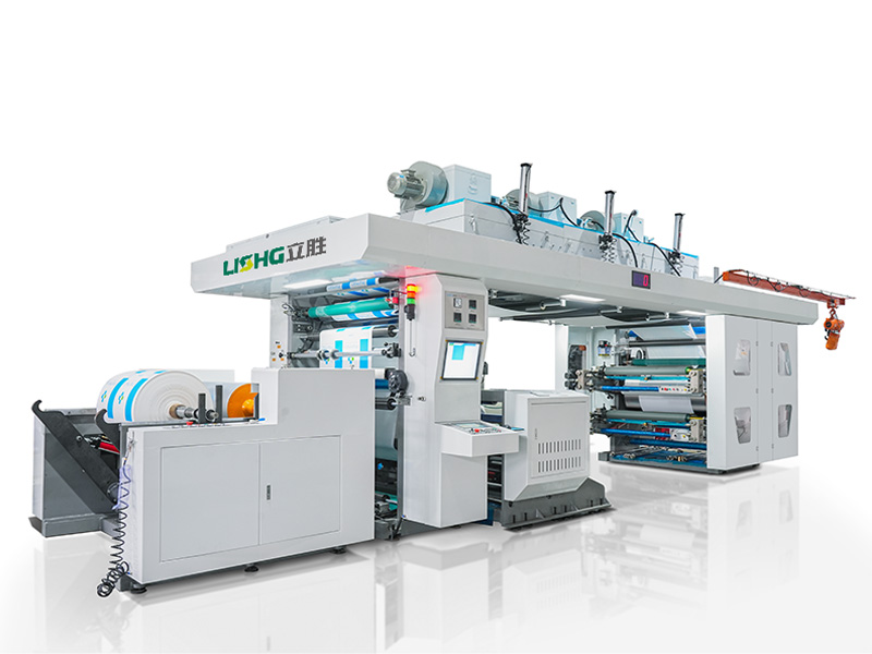 4 Color Central Impression Flexographic Printing  Machine