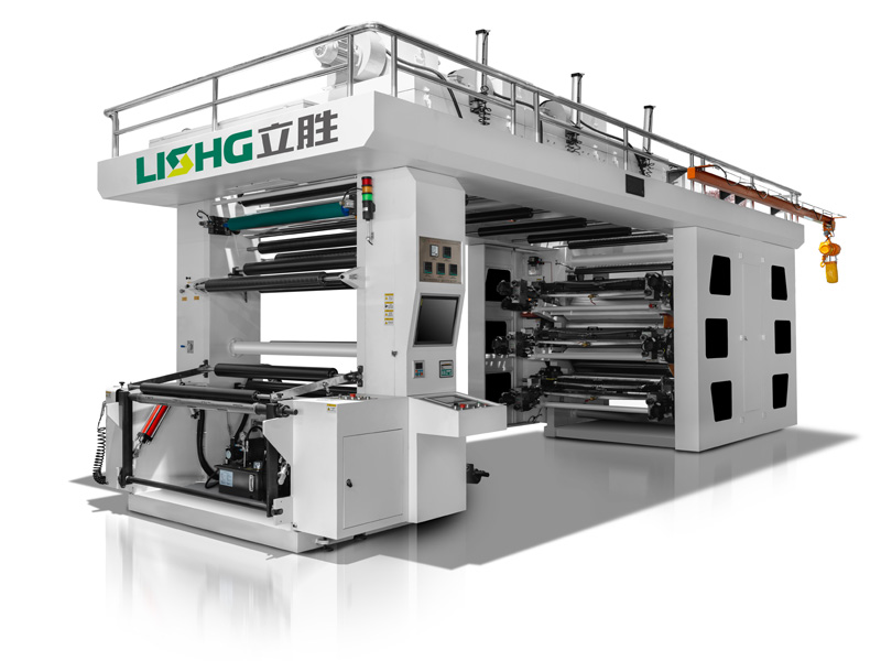 6 Colors Ci Type Flexographic Printing Machine